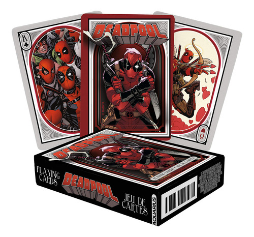 Baraja De Cartas Deadpool Tumbling Para Juegos De Cartas