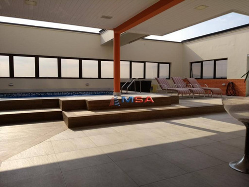 Cobertura Com 810 M2 De Área Útil, 5 Suítes, 8 Vagas, Piscina Aquecida E Adega À Venda Em Perdizes - Co0221