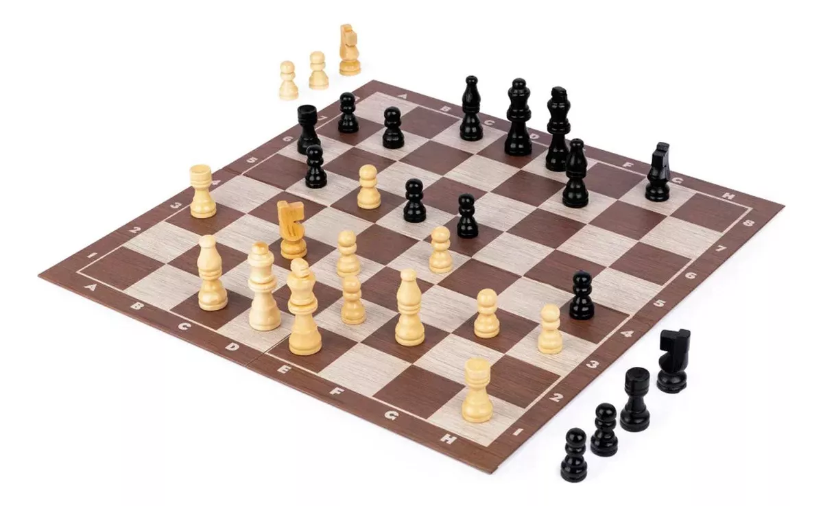 Segunda imagen para búsqueda de ajedrez madera profesional
