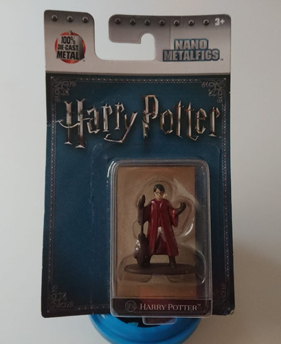 Figura Muñeco Harry Potter Quidditch Nanometalfigs Importado