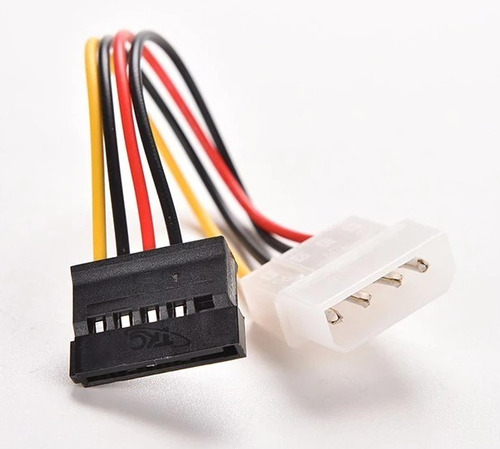 Imagen 2 de 6 de Cable Sata Corriente Molex 4 Pin A Sata Disco Duro Hdd 2und