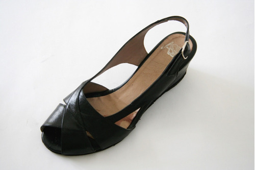 Zapatos Negros - Sandalias Cuero Ash