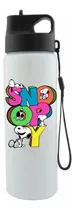 Comprar Termos Pitillo Snoopy Las Aventuras Lata Aluminio Botilito