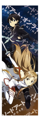 Poster Largo Sword Art Online, Asuna Y Kirito