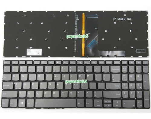 Imagen 2 de 2 de Teclado Lenovo Ideapad 520-15ikb 15iks Retroiluminado Españo