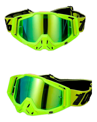 Lentes Antiparras De Nieve Moto Deportes Adulto Ajustable