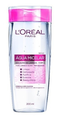 Agua Micelar Loreal Paris Desmaquillante 5 En 1 De L'oreal