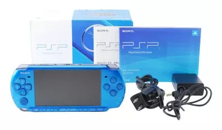 Sony Playstation Portable Psp-3000 Vibrant Blue