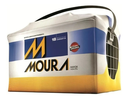 Bateria Moura 12x75 M28kd Vw Suran 1.9 Audi Focus Ranger 2.2