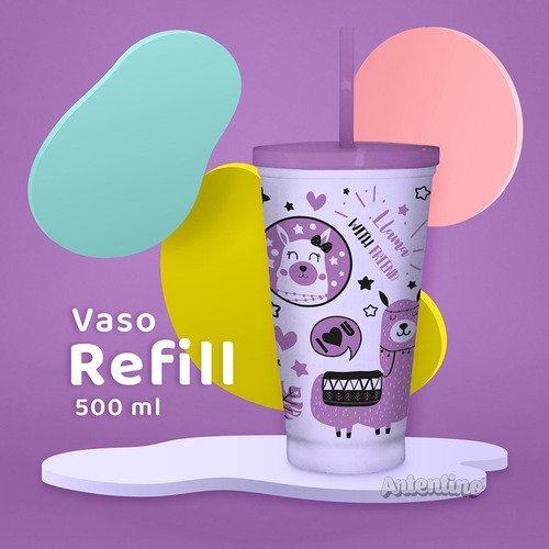 Imagen 9 de 10 de 24 Vaso Reutilizable Sorbete Diseño Artentino Adulto Niño