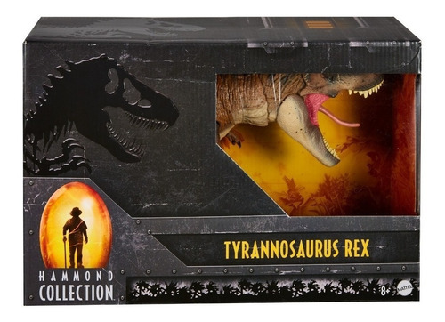 Imagen 5 de 5 de Figura de acción Tiranosaurio Rex HFG66 de Mattel Hammond Collection