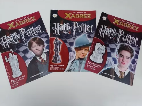 Revista Guia Prático De Xadrez Harry Potter 10 Unidades Q127