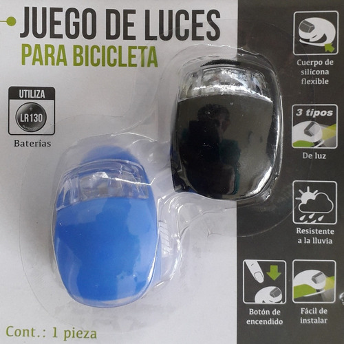 Luces De Bicicleta - Led / 100% N |_| E \/ A S