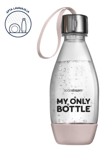Botella Reutilizable My Only Bottle Sodastream 0.5 Lts Rex Color Rosa