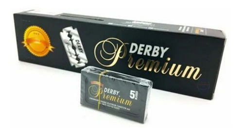 300 Lâmina De Barbear Derby Premium 