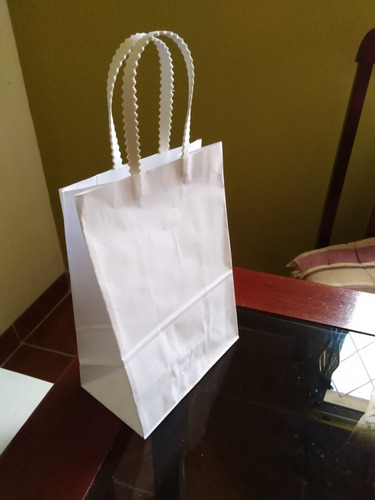 Bolsas De Papel, Lisa Con Asas