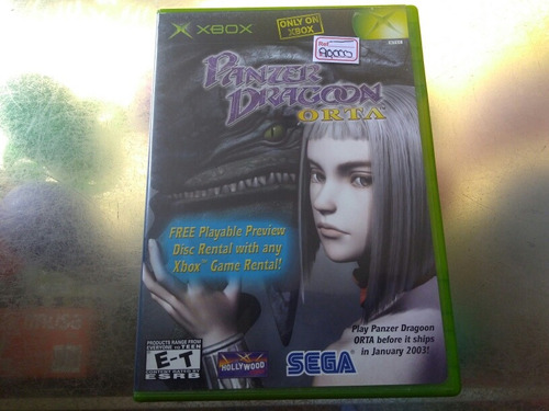 Juego De Xbox Original,panzer Dragoon Orta Demo Disc.