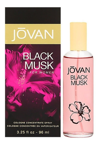 Perfume Jovan Black Musk Cologne 96ml Original 100%