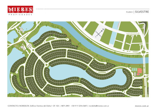 Lote Al Agua En Venta En El Barrio Silvestre, Nordelta.