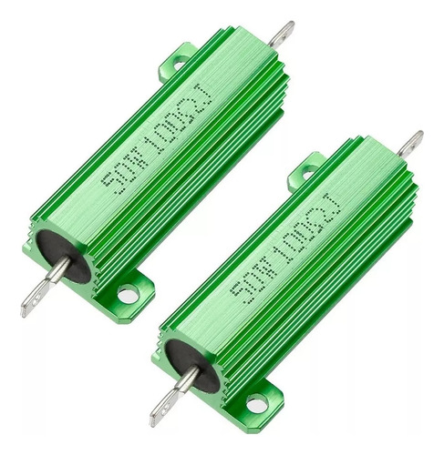 2 Resistencias De Carga De Carcasa De Aluminio 50w 100ohm