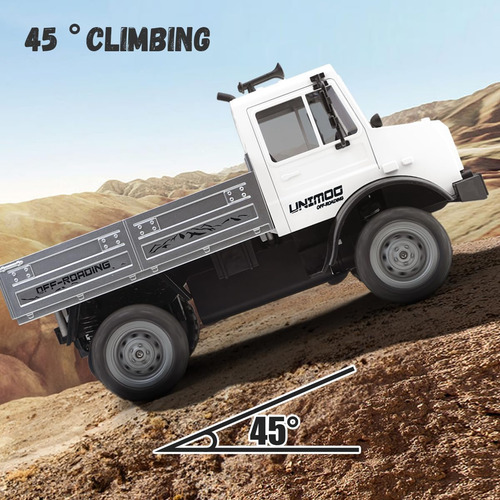 Leopmase Rc Crawler, 4x4 Rc Rock Crawler, Tracción Doble Ter