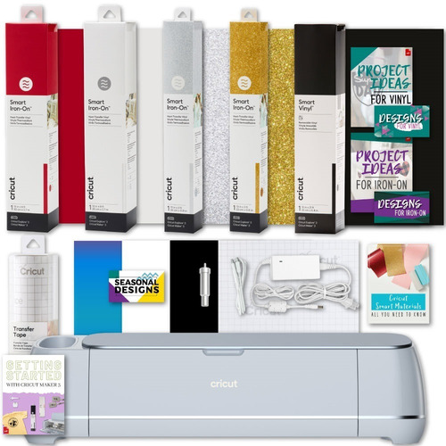 Imagen 1 de 1 de Cricut Maker 3 Machine Smart Vinyl & Tools Bundle