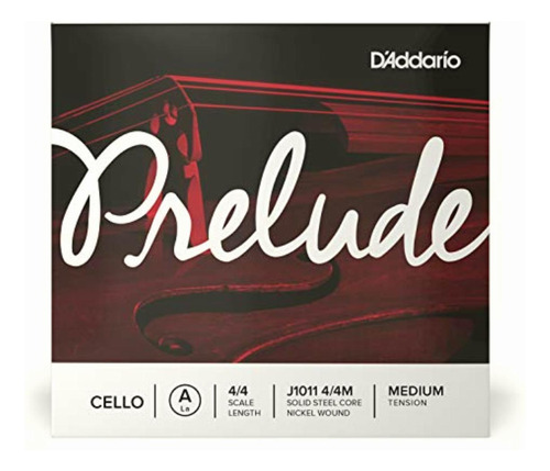 D'addario Prelude Cuerda Para Violonchelo Individual A,