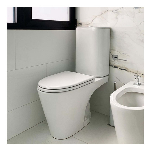Tapa Asiento Para Inodoro Ferrum Marina Cierre Suave Thxus-b