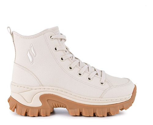 Bota Deportiva Skechers Hi-ryze Street Stomper White