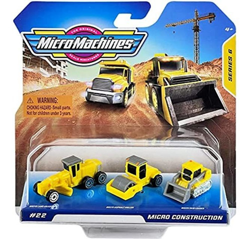 Micro Machines 2021 Series 6 Starter Pack #22 Micro Constru