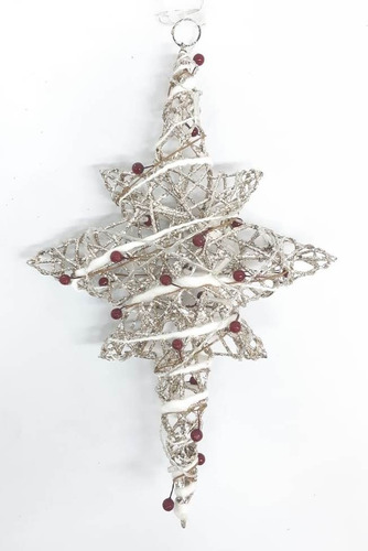 Estrella Alambre Rattan 40 Cm  #30825 - Sheshu Navidad