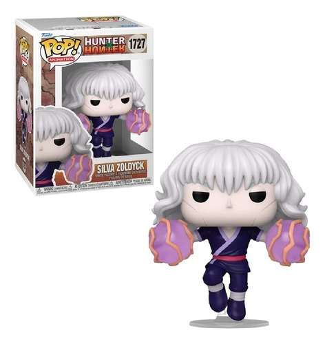 Figura 1727 Hunterxhunter Silva Zoldyck Funko Pop Animation