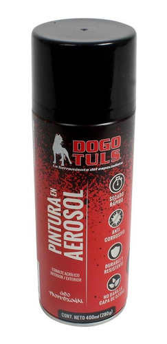 Pintura Aerosol Mate Negro Empaque 6 Pz