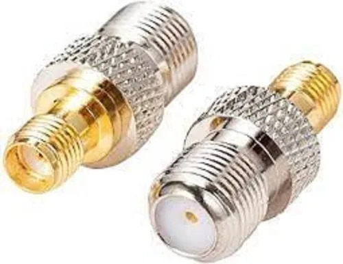 Adaptador Coaxial F Hembra A Sma Hembra 3 Unidades