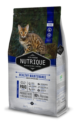 Nutrique Young Adult Cat Healthy Maintenance X 7.5 Kg