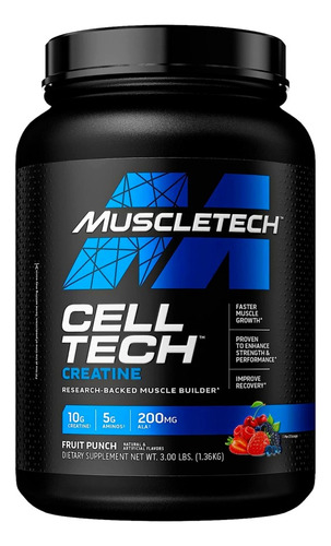 Cell Tech Creatina 3 Libras 28 Servicios Muscletech