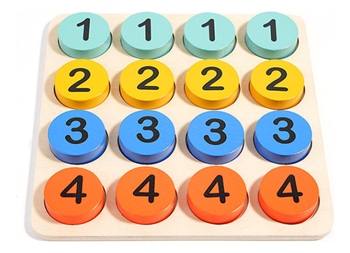 Rompecabezas De Madera De Sudoku, Juego De Mesa De Sudoku