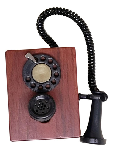 Modelo De Teléfono De Escritorio 1:12, Mini Colecciones De