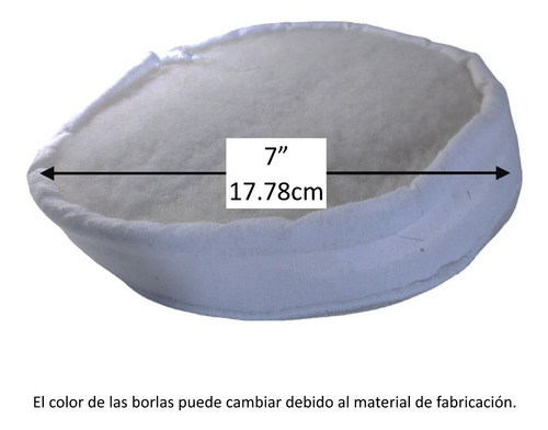 Borla 7 Pulgadas Para Pulir