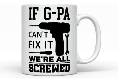 G-pa Fix It Taza De Café, Divertidas Ideas De Regalos Para A