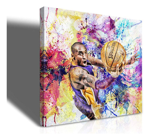 Yhaou Kobe Bryant - Póster Artístico De Pared Famoso Juga.