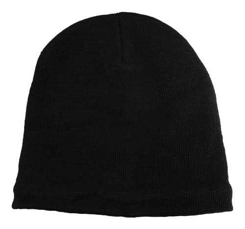 Imagen 2 de 5 de Gorro Tipo Marinero De Lana Con Polar Interno 4029a