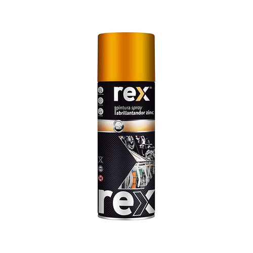 Pintura Spray Abrillantador Zinc Rex