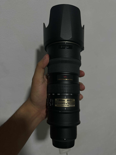 Lente Nikon 70 - 200mm F2.8