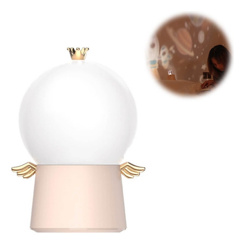 Lámpara De Ángel Giratoria Con Reflector For Niños, Luz