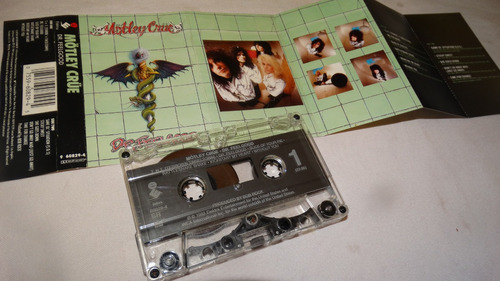 Mötley Crüe - Dr. Feelgood (elektra) (tape:ex - Inserto:ex)