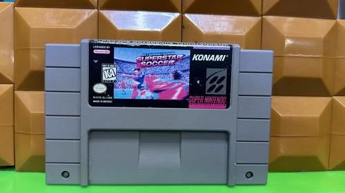 Superstar Soccer Internacional Snes Super Nintendo (Reacondicionado)