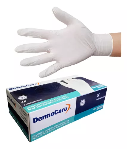 GUANTES LATEX CAJA 100 UNIDADES 4605-10