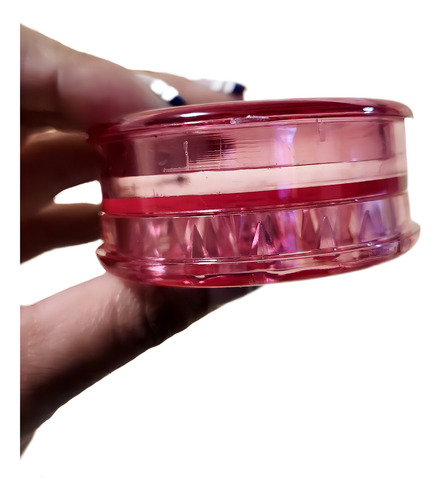 Grinder Bulldog Amsterdam Rosado Plastico Femenino
