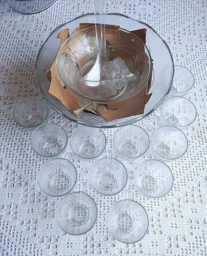 Vajilla Para Tizana O Ponche (Usado)